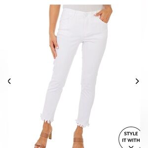 Mudpie White Jeans
